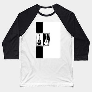 Elegant Guitar Baseball T-Shirt